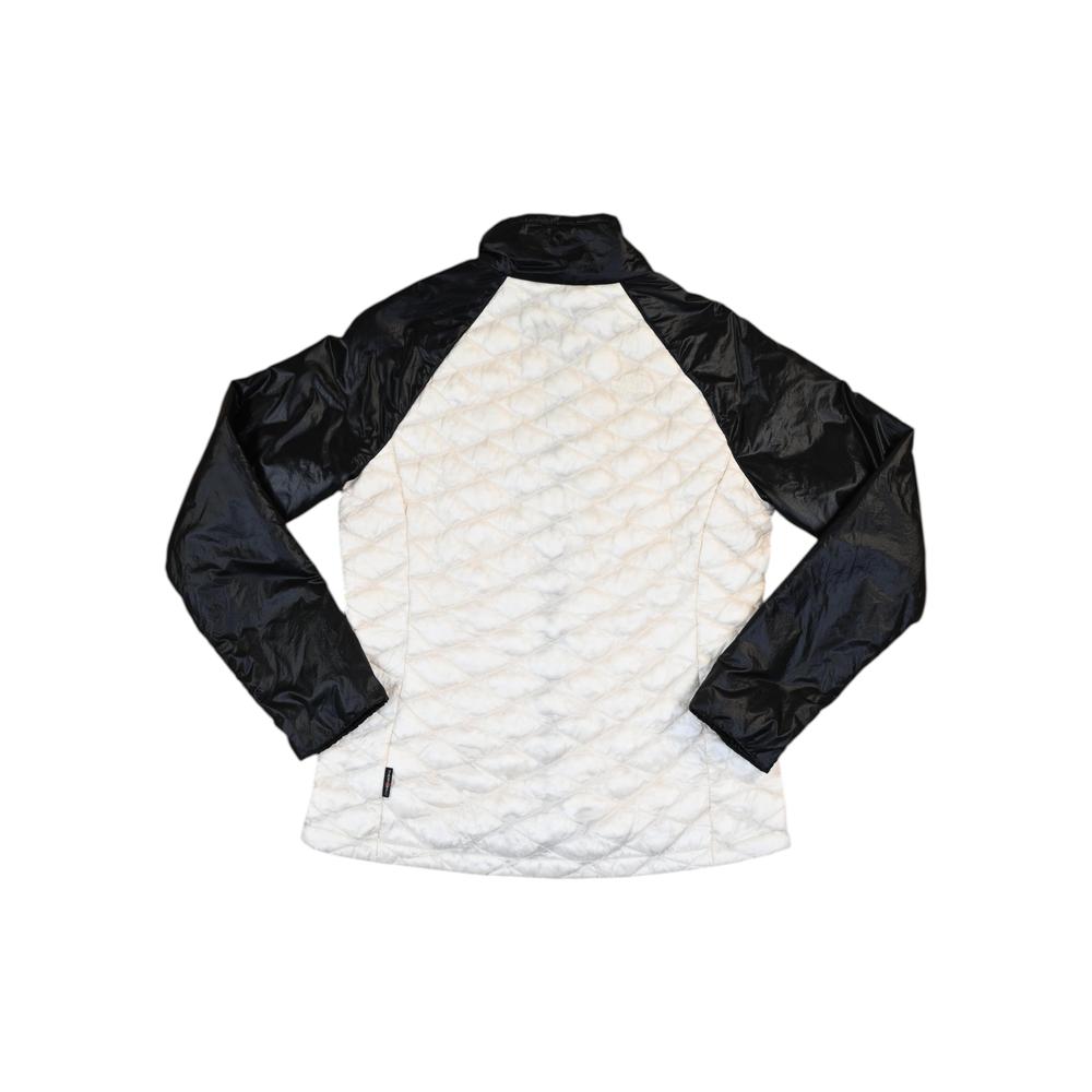 North Face Women's Thermoball Quilted Insulated Jacket White/Black M Used - FERAL