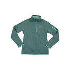 Patagonia Women's 1/4 Zip Better Sweater Fleece Teal M Used - FERAL