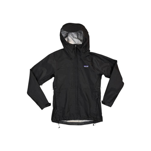Patagonia Women's Torrentshell Rain Shell Jacket Black M Used - FERAL