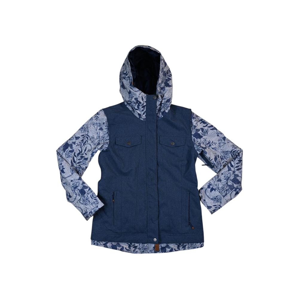 Roxy Women's Cedar Snow 10k Ski Shell Jacket Blue XL Used - FERAL