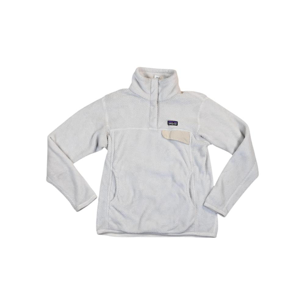 Patagonia Women's Re-Tool Snap-T Pullover Fleece White M Used - FERAL