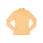 Kari Traa Women's Rose Half Zip Baselayer Shirt Yellow XL Used - FERAL