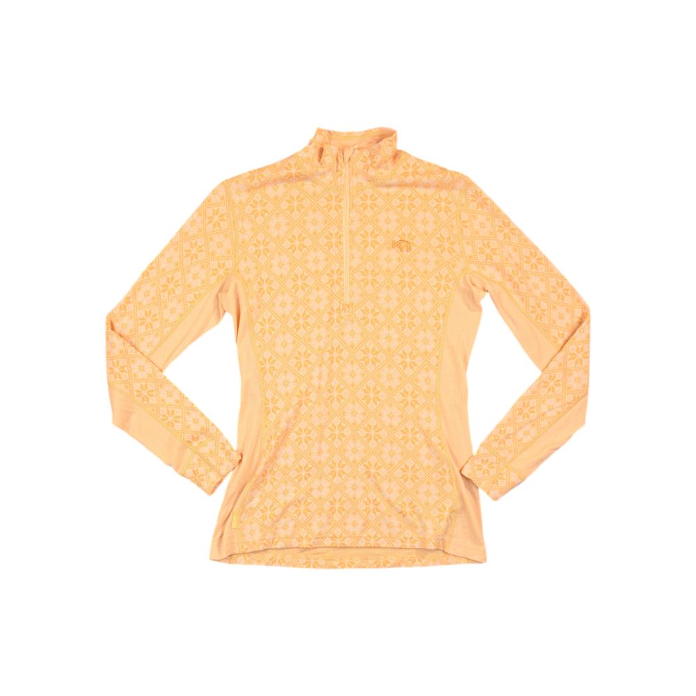 Kari Traa Women's Rose Half Zip Baselayer Shirt Yellow XL Used - FERAL