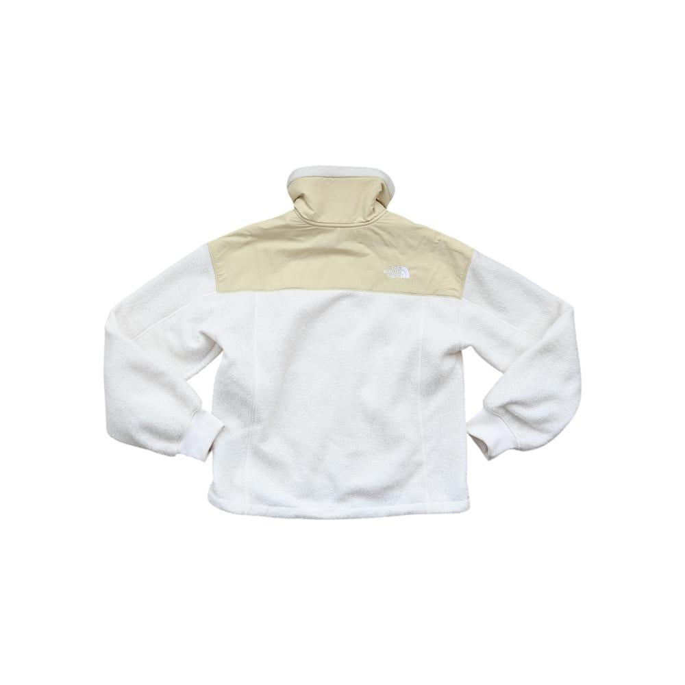 North Face Women's '94 High Pile Denali Fleece Jacket White/Tan M Used - FERAL