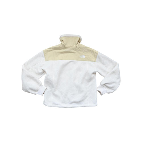 North Face Women's '94 High Pile Denali Fleece Jacket White/Tan M Used - FERAL