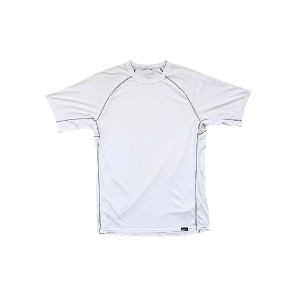 Patagonia Men's Lightweight Capilene Short Sleeve Shirt White M Used - FERAL