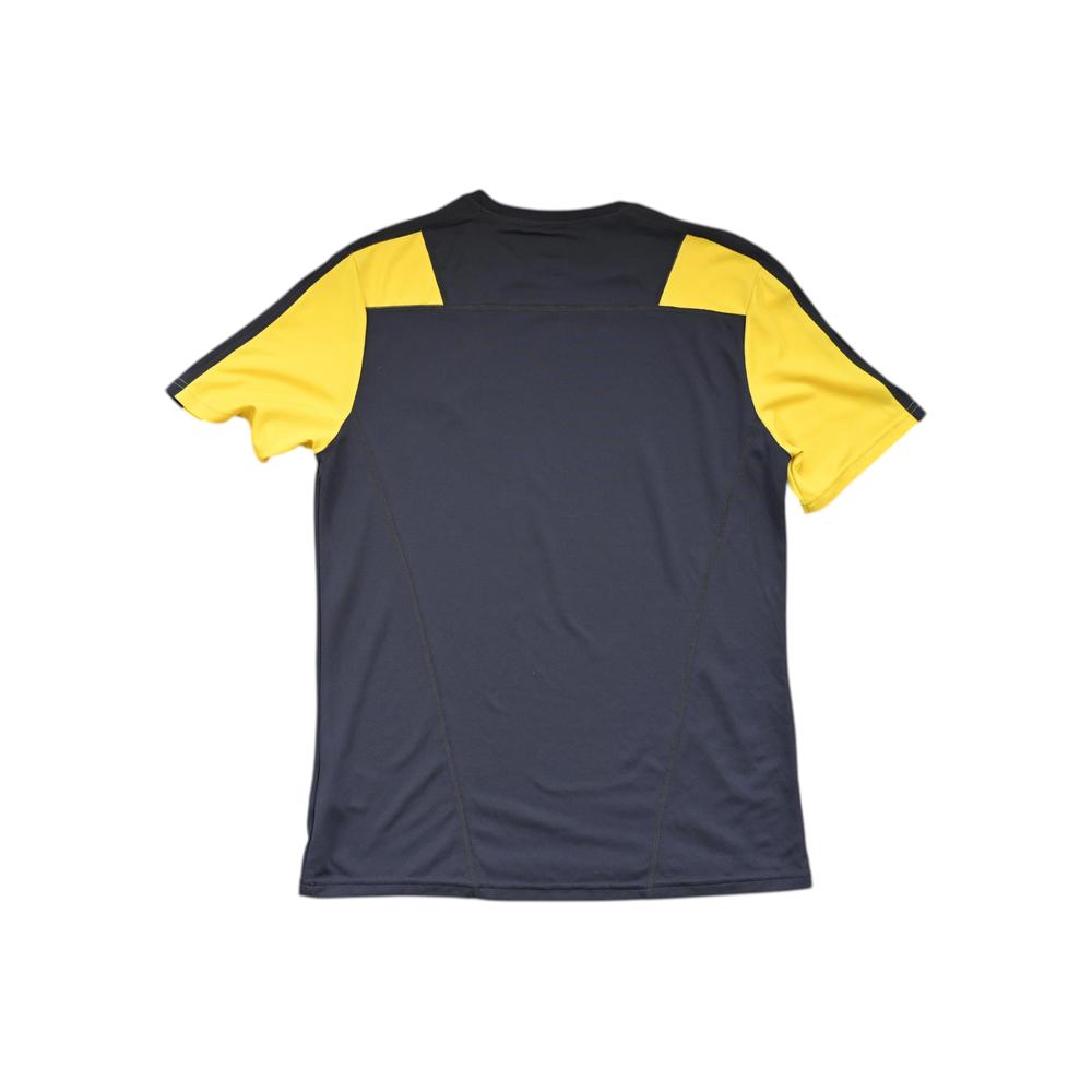 Helly Hansen Men's Lifa Short Sleeve Baselayer Shirt Yellow/Grey L Used - FERAL