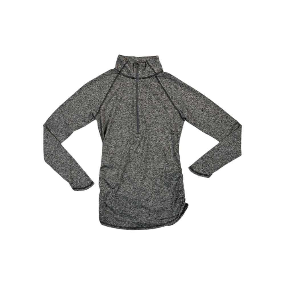 North Face Women's 1/4 Zip Baselayer Shirt Grey S Used - FERAL