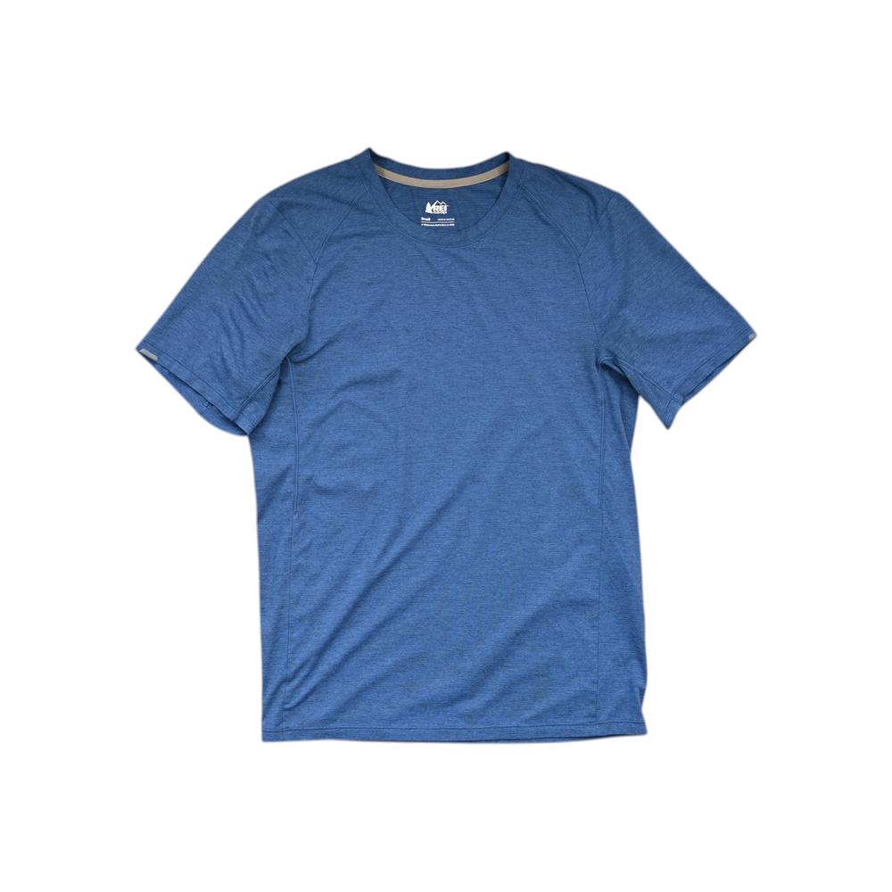 Rei Men's Active Short Sleeve Shirt Blue S Used - FERAL
