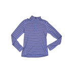 Smartwool Women's 100% Merino 1/4 Zip Baselayer Top Purple/Black XL Used - FERAL