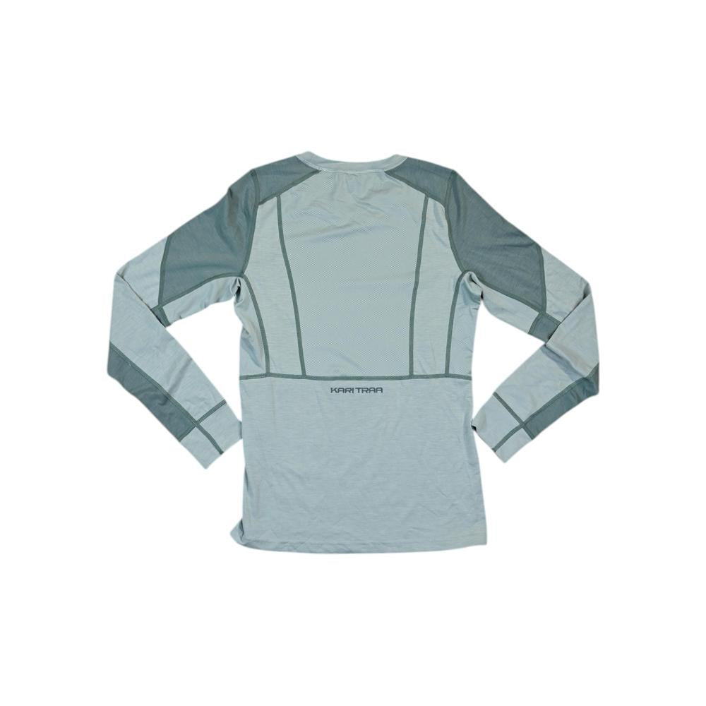 Kari Traa Women's Active Sanne Hiking Long Sleeve Shirt Green S Used - FERAL