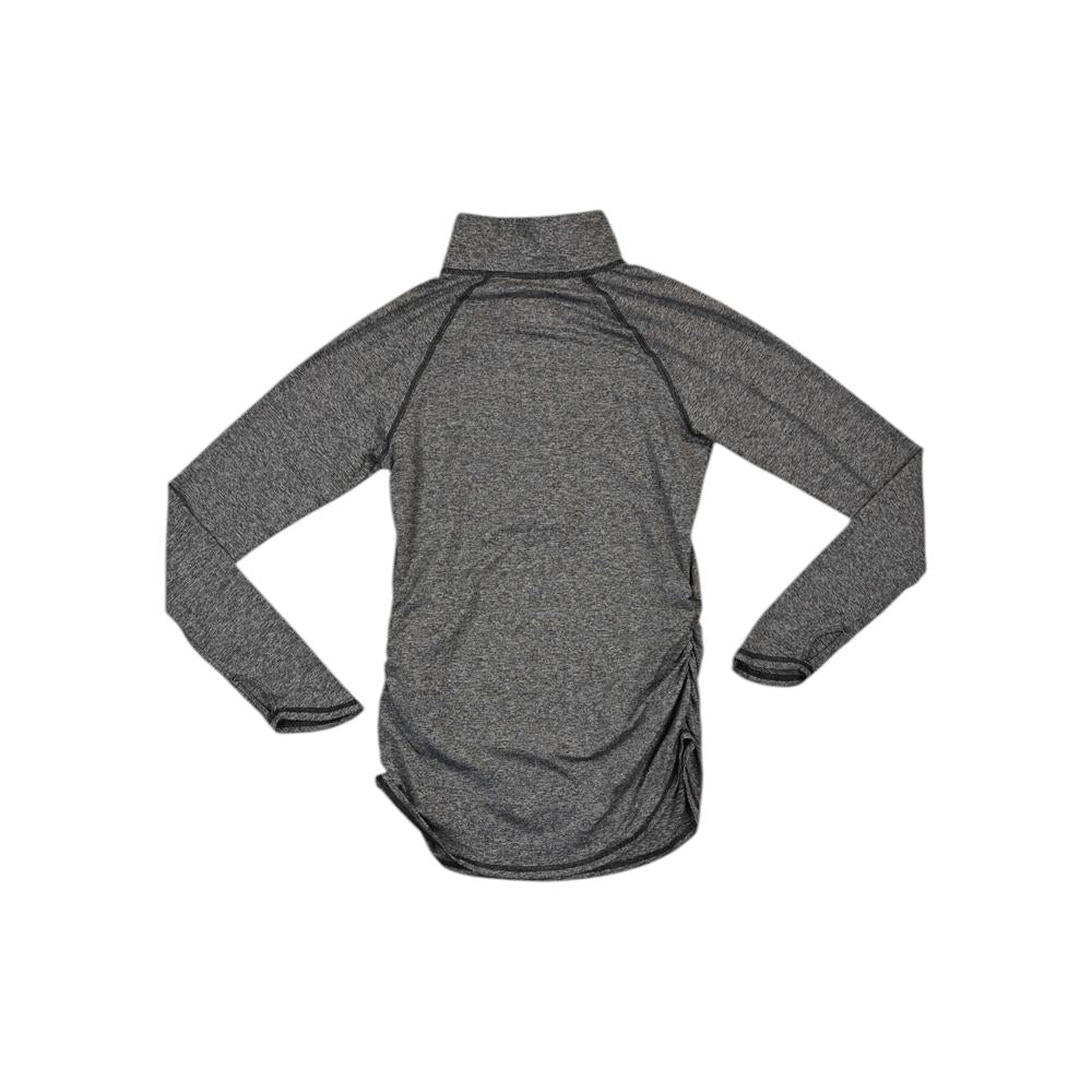 North Face Women's 1/4 Zip Baselayer Shirt Grey S Used - FERAL