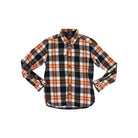 Rei Men's Flannel Long Sleeve Shirt Orange/Black S Used - FERAL