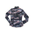 Lululemon Women's Define Jacket Azurite Poppy Coral Multi L Used - FERAL