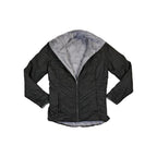 North Face Women's Reversible Fleece-Lined Insulated Jacket Black/Grey M Used - FERAL