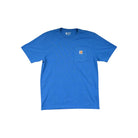 Carhartt Men's Pocket Short Sleeve Shirt Blue M Used - FERAL