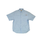 Columbia Men's PFG Short Sleeve Shirt Blue S Used - FERAL