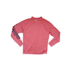 Pink long sleeve shirt by Columbia, with the PFG logo on the sleeve.