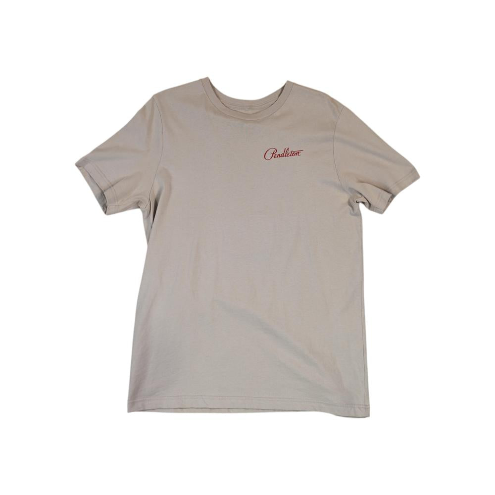 Pendleton Men's Logo T Shirt Tan L Used - FERAL