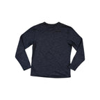 Grey long sleeve baselayer shirt by REI, with a subtle heathered texture.