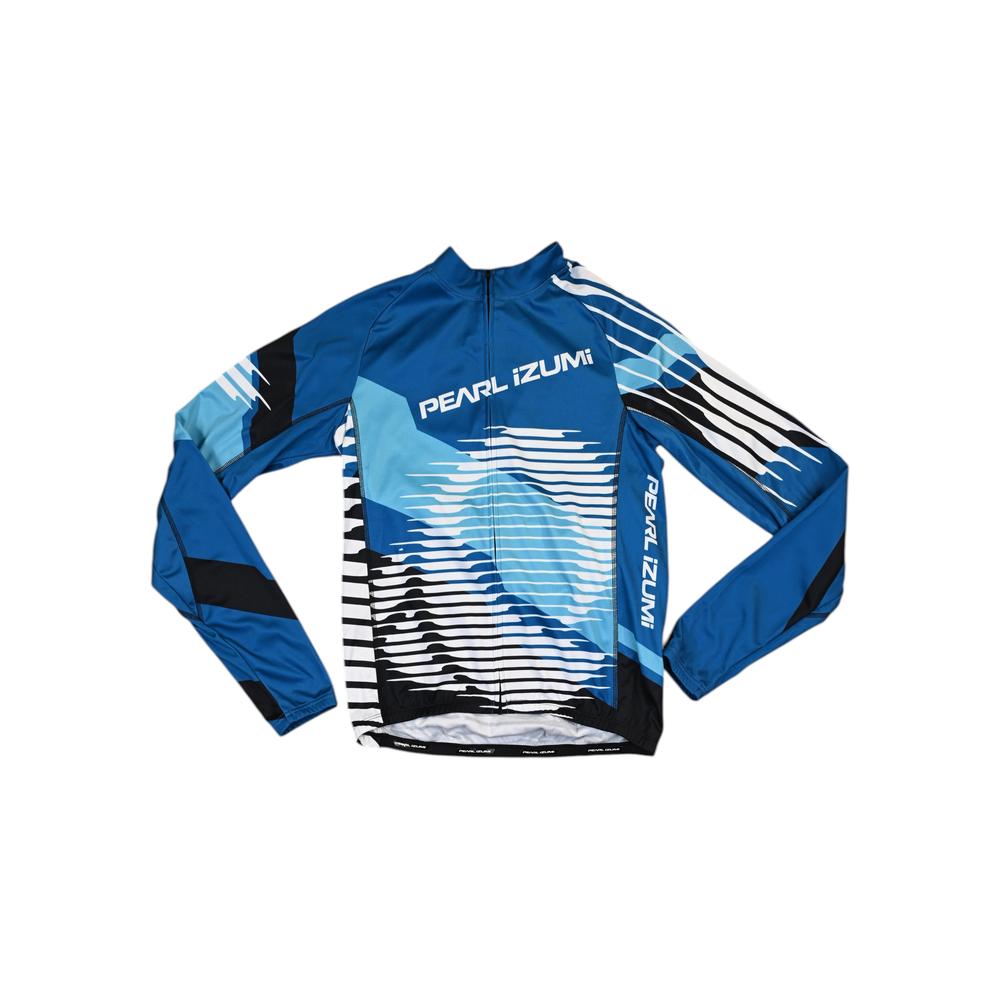 Pearl Izumi Men's Elite Thermal LTD Cycling Jersey Blue M Used - FERAL