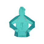 Novara Women's Hooded Cycling Jacket Teal S Used - FERAL