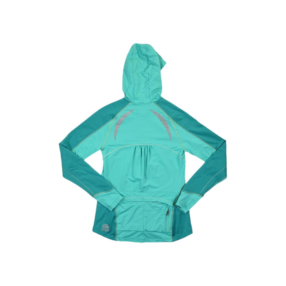 Novara Women's Hooded Cycling Jacket Teal S Used - FERAL