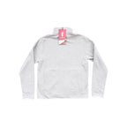 White fleece jacket for women by Cotopaxi with a full zipper and a tag visible.
