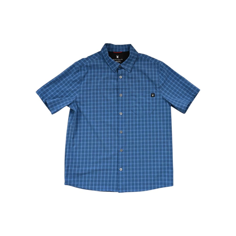 Spyder Men's Button Up Shirt Blue M Used - FERAL