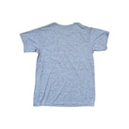 Grey t-shirt by Patagonia, with short sleeves and a crew neck.