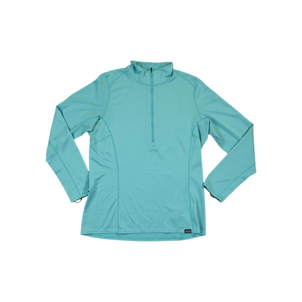 Patagonia Women's 1/4 Zip Midweight Capilene Baselayer Shirt Blue M Used - FERAL