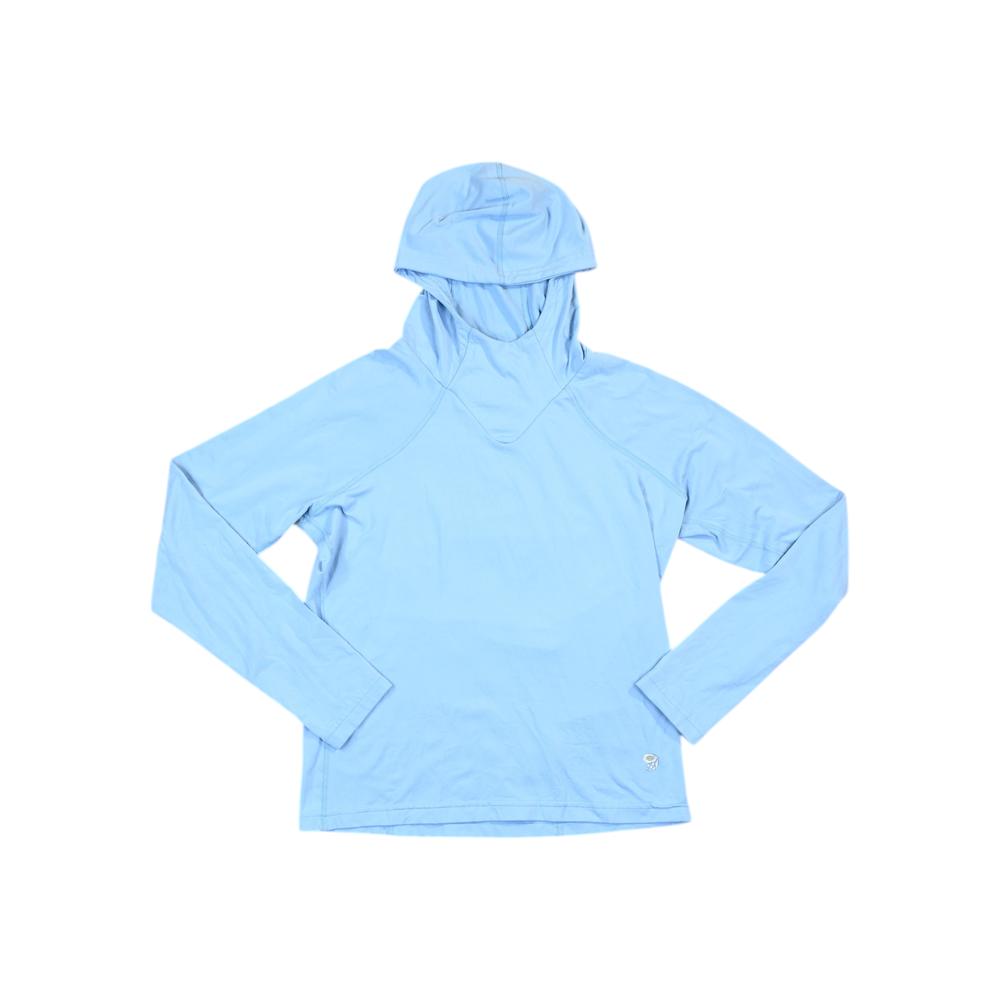 Mountain Hardwear Women's Hoodie Baselayer Shirt Blue XS Used - FERAL