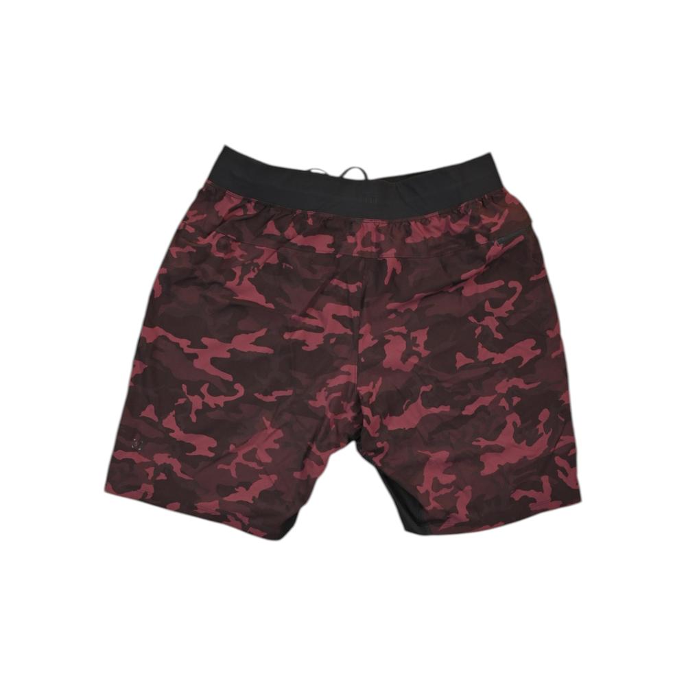 Lululemon Men's T.H.E. Shorts Red/Black L Used - FERAL