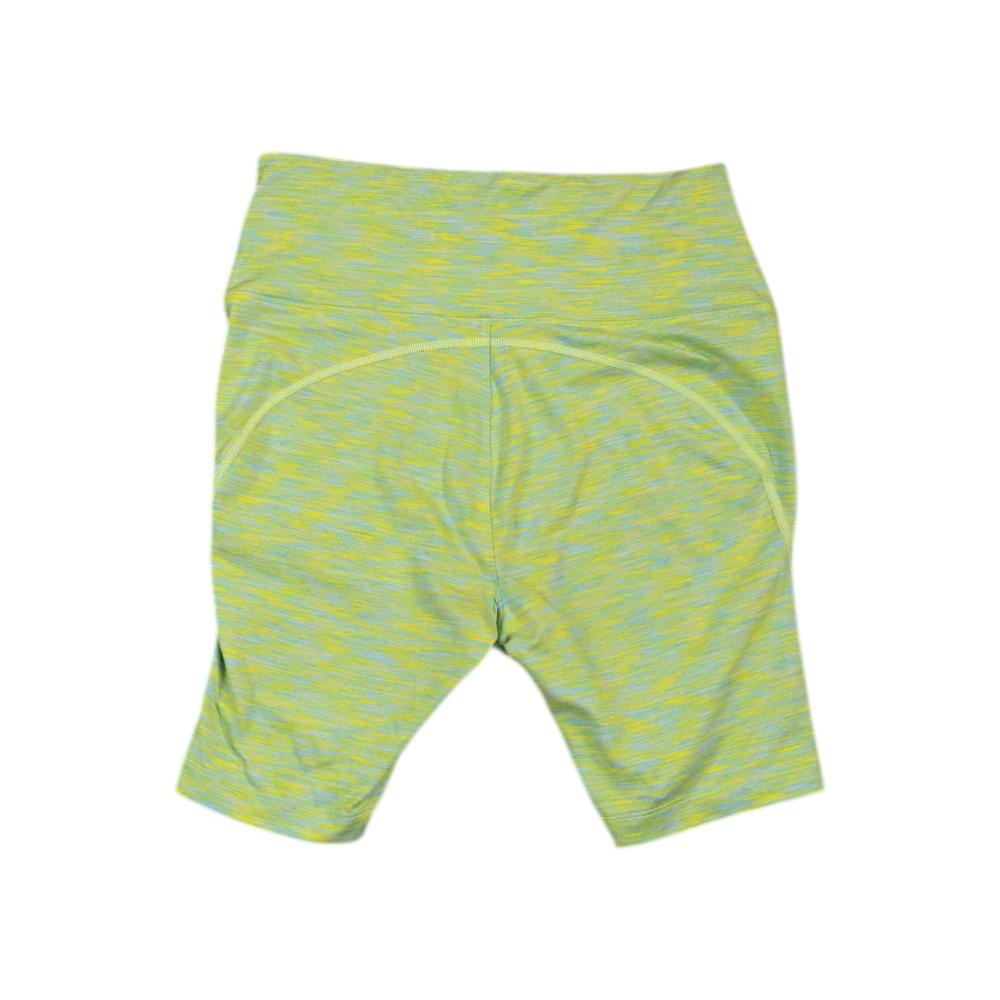 Outdoor Voices Women's Freeform Bike Shorts Yellow/Blue M Used - FERAL