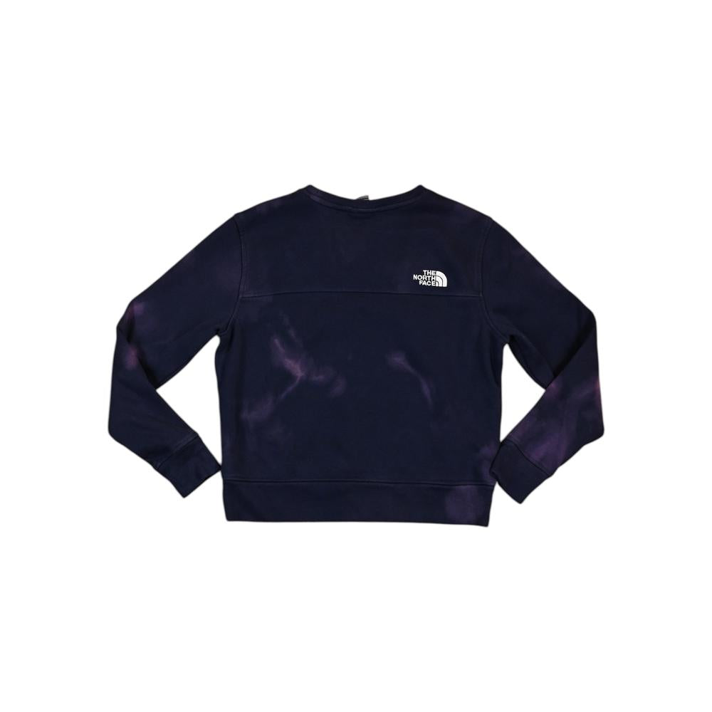 North Face Women's Custom Tie Dye Crew Sweatshirt Purple M Used - FERAL