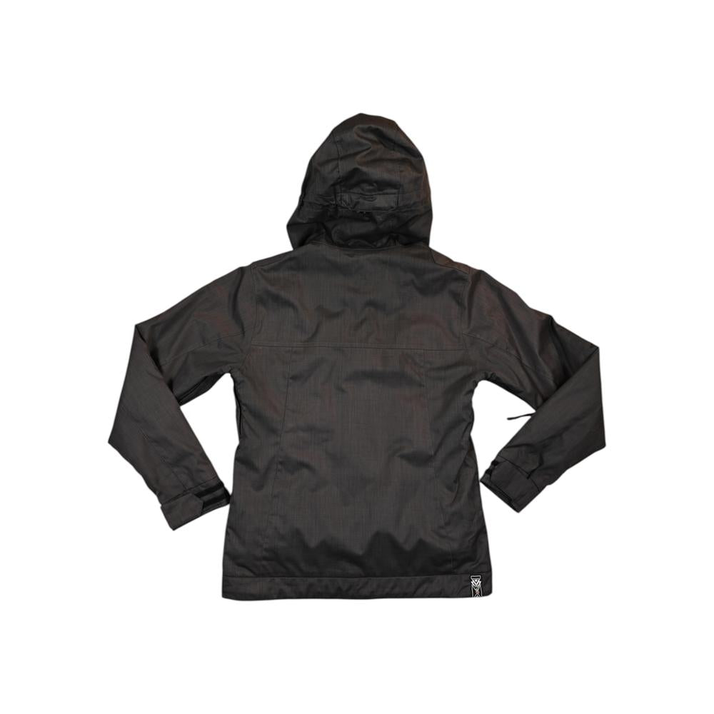 Burton Women's White Collection Ski Shell Jacket Grey XL Used - FERAL