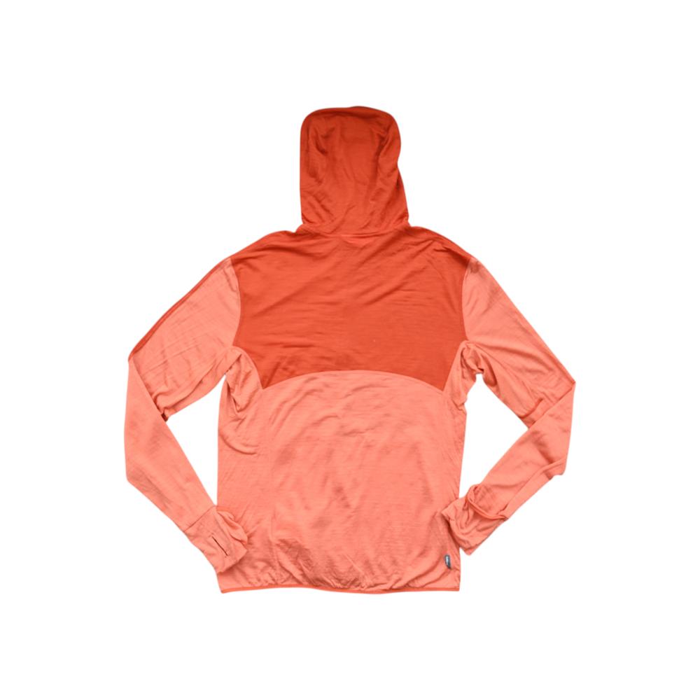 Icebreaker Men's Full Zip 40% Merino Baselayer Shirt Orange M Used - FERAL