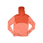 Icebreaker Men's Full Zip 40% Merino Baselayer Shirt Orange M Used - FERAL