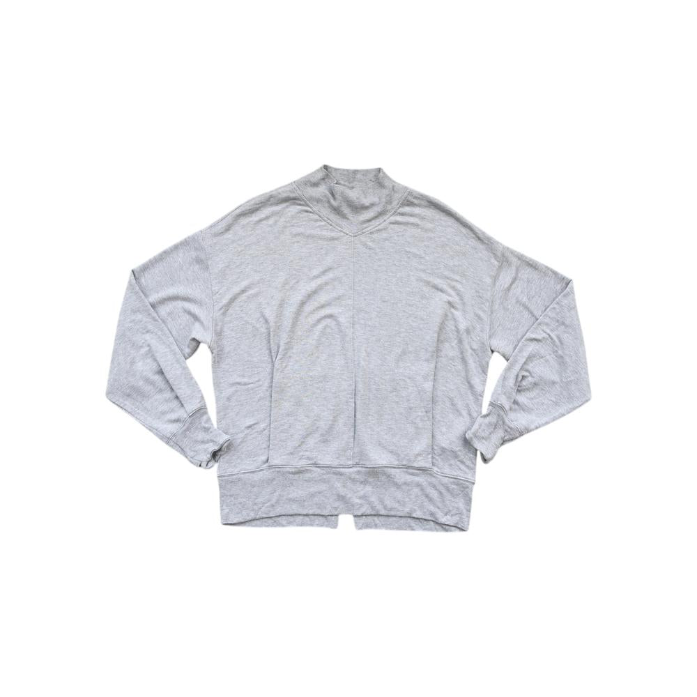 Athleta Women's Apollo Crewneck  Grey M Used - FERAL