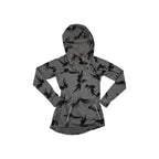 Burton Women's Crystal Pullover Hoodie Grey/Black S Used - FERAL