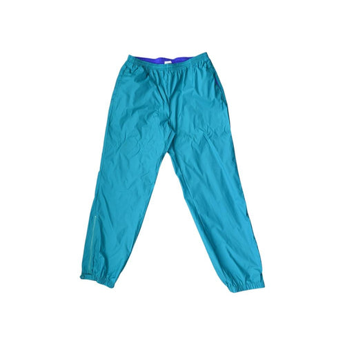Columbia Men's Vintage Nylon Pants Teal/Purple L Used - FERAL