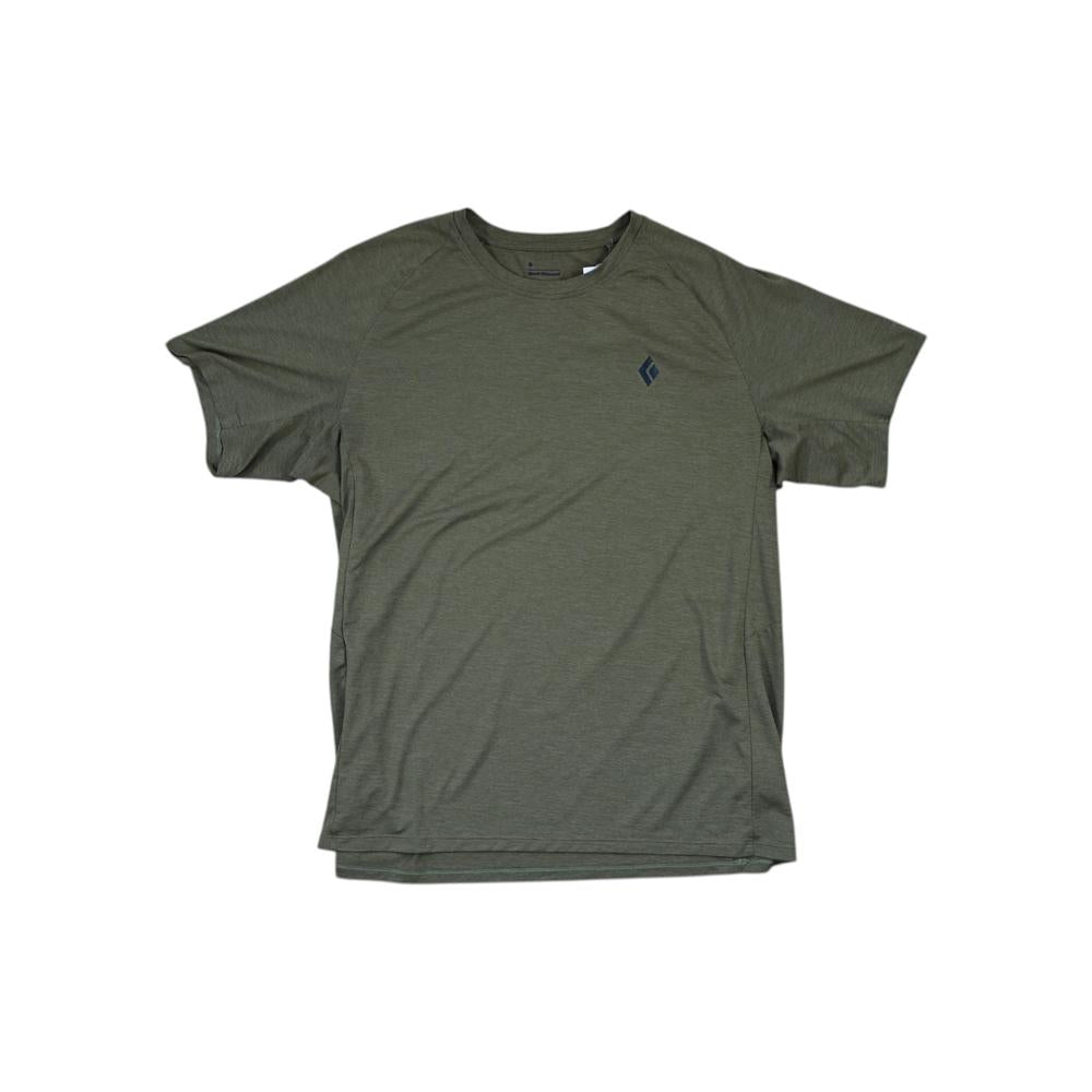 Black Diamond Men's Lightwire Tech Short Sleeve Shirt Green XL Used - FERAL