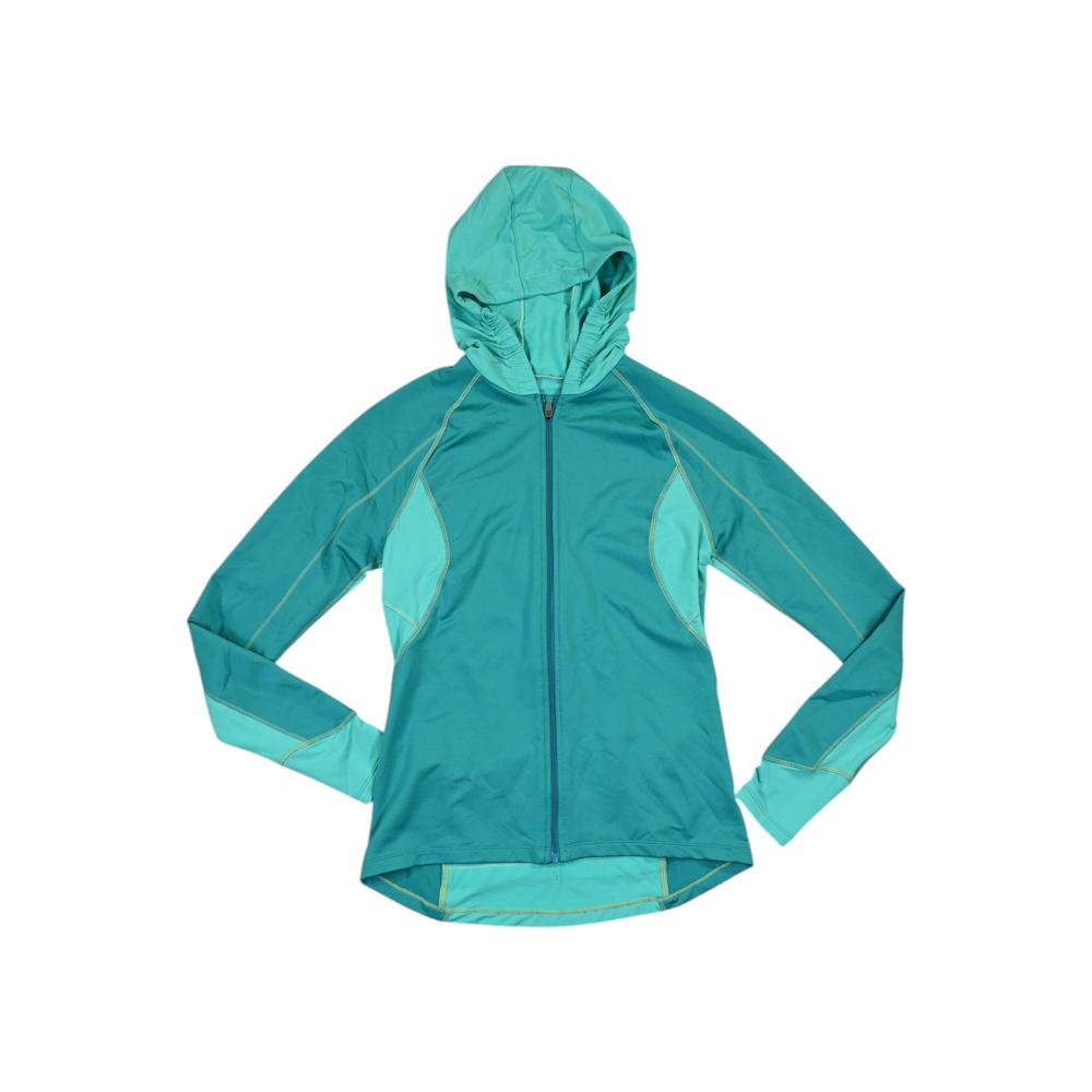 Novara Women's Hooded Cycling Jacket Teal S Used - FERAL