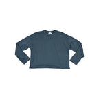 Athleta Women's Oversized Crewneck Long Sleeve Shirt Green L Used - FERAL