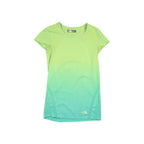 North Face Women's Running Shirt Green/Yellow M Used - FERAL