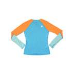 Stio Women's Long Sleeve Baselayer Shirt Blue/Orange S Used - FERAL
