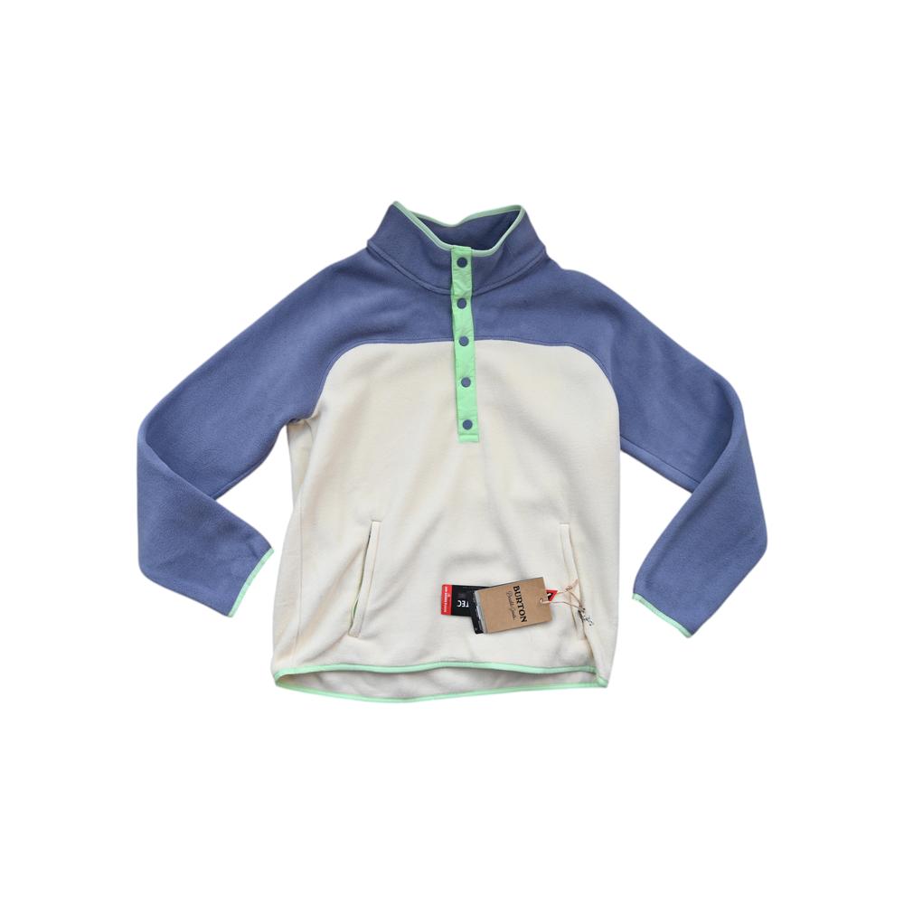 Burton Women's Hearth Fleece Pullover Blue/Green L Used - FERAL