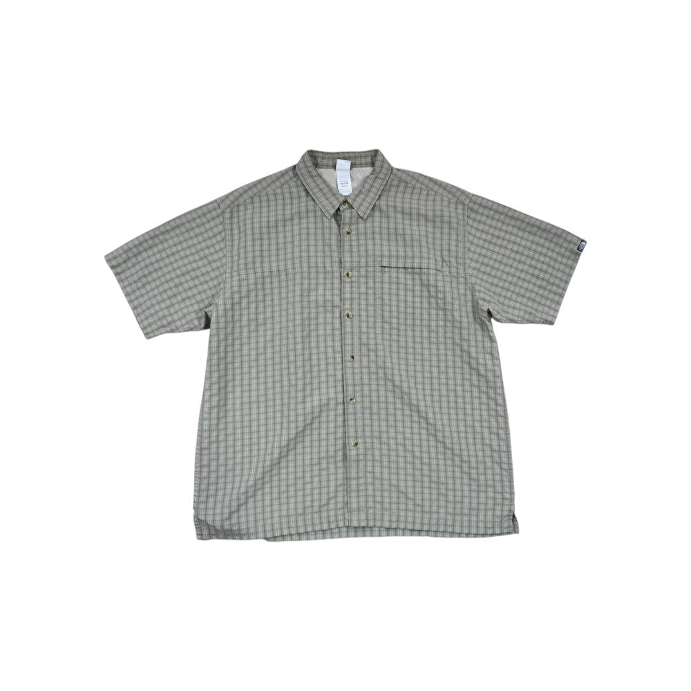 North Face Men's Button Up Shirt Green XXL Used - FERAL
