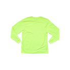 Yellow long sleeve shirt by Carhartt, shown from the back on a white background.