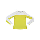 Nike Women's DriFit Running Long Sleeve Shirt White/Yellow L Used - FERAL
